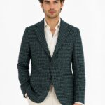 کت تک چهارخانه بدون آستر (Unlined Check Blazer) (1)